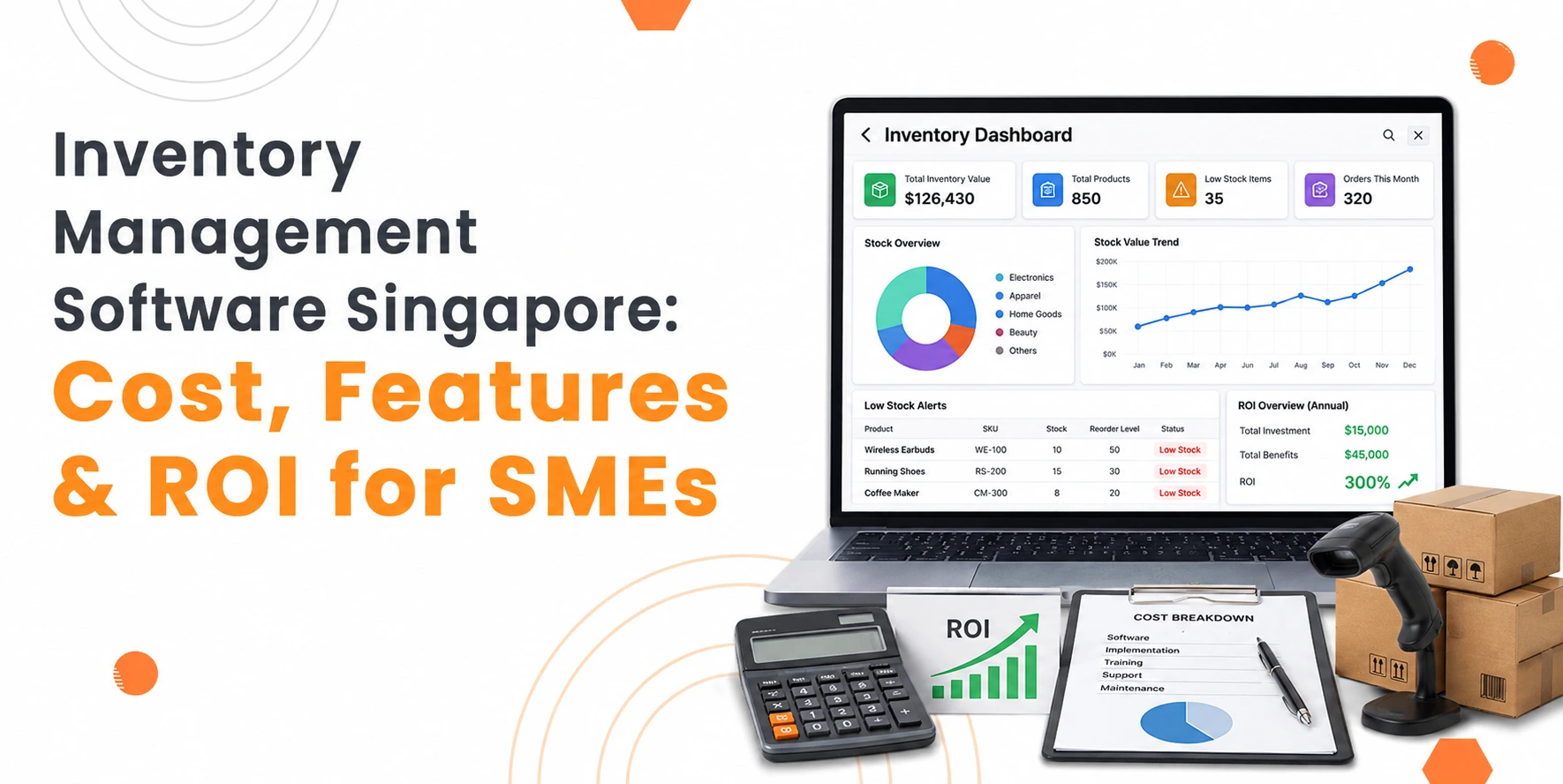 Inventory Management Software Singapore: Cost, Features & ROI for SMEs