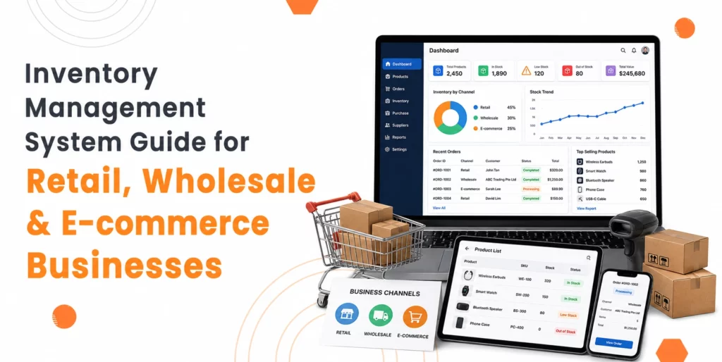 Inventory Management System Guide for Retail, Wholesale & E-commerce Businesses